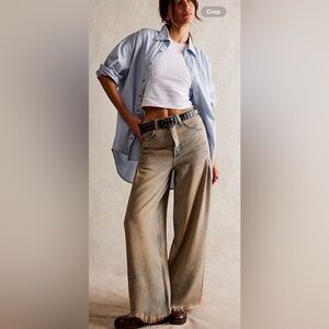 NWOT We The Free Old West Slouchy Jeans